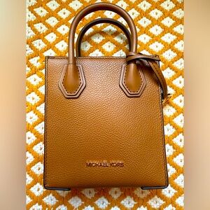 Mercer Extra-Small Pebbled Leather Crossbody Bag